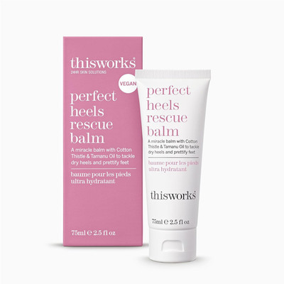THISWORKS Perfect Heels Rescue Balm Vegan Foot Cream Lavender 75ml