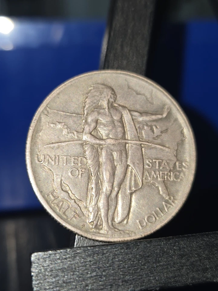 1926-S Oregon Trail Commemorative Silver Half Dollar Uncirculated*MEGA TONER*MS* - Image 4 of 4