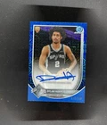 Dylan Harper 2025 Bowman Chrome Blue Mojo Rookie Auto RC #BCA-DH Spurs  114/150
