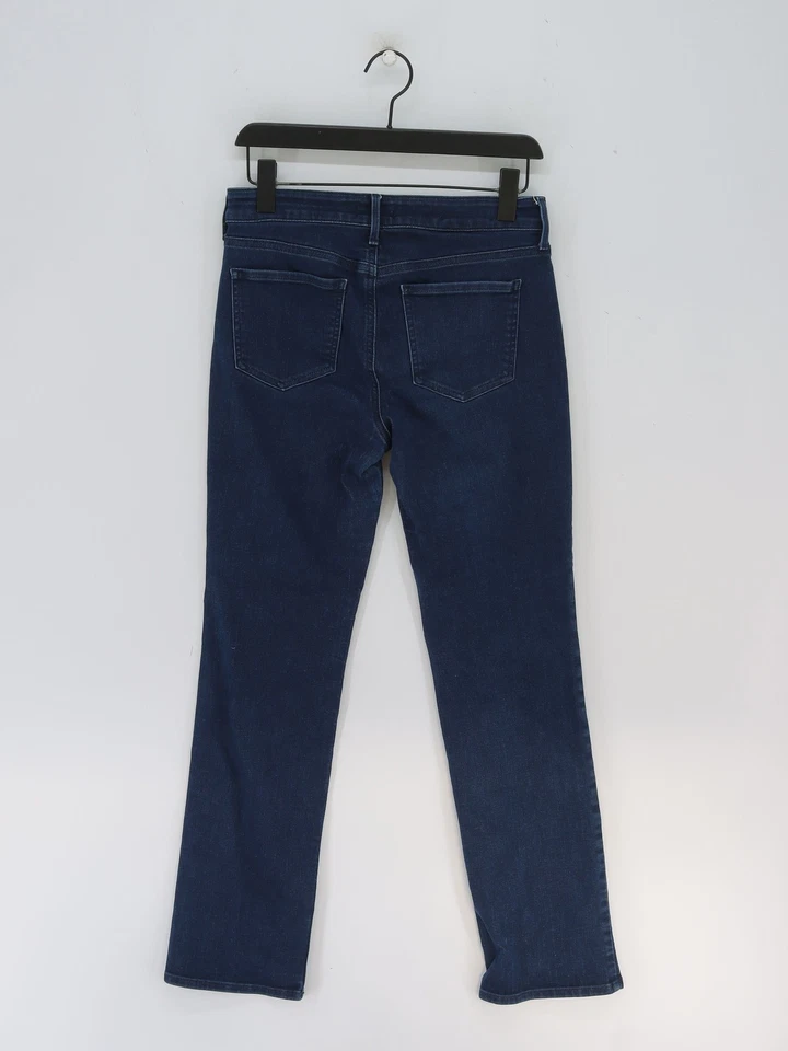 NYDJ Women's Jeans UK 6 Blue Cotton with Elastane, Polyester Straight - Image 2 of 4