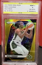 Nneka Ogwumike- 2024!Panini WNBA GOLD Prizm #07/10 SSP OCG- 9 STORM Beautiful!  