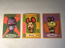 Animal Crossing e-Reader Cards Series 3/4 Mallary 139 Penny 221 Pippy 261