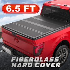 Tonneau Truck Bed Cover For 03-26 Dodge Ram 1500 2500 3500 6.5FT Bed Quad Fold