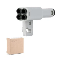 3D Printer Accessories 4-in-1 PTFE Adapter for BambuLabs, Filament Bowden Tube E