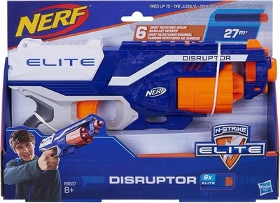 NERF N-Strike Elite Disruptor Dartblaster 2 Stück blau/weiß/orange