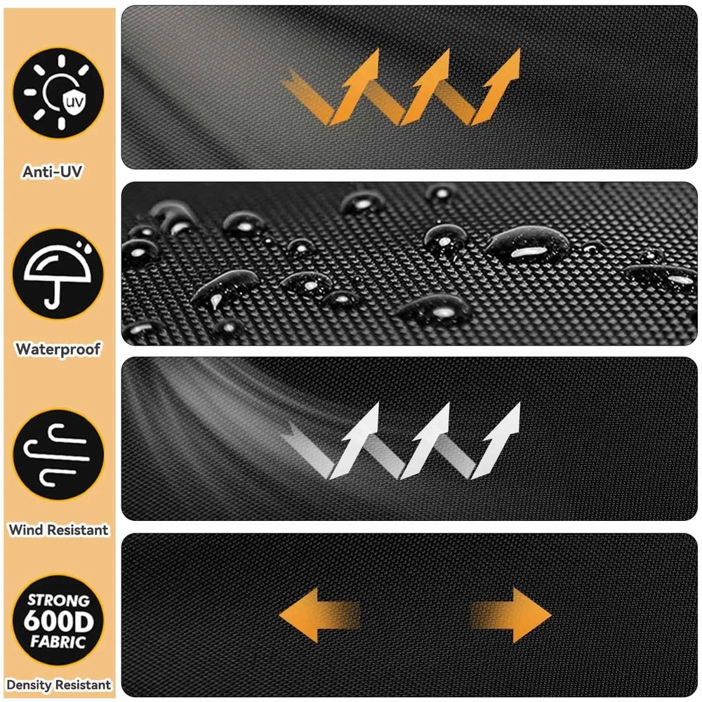 Smart Air Fryer Toaster Oven Cover 600D Thickened Nylon Dust Protector