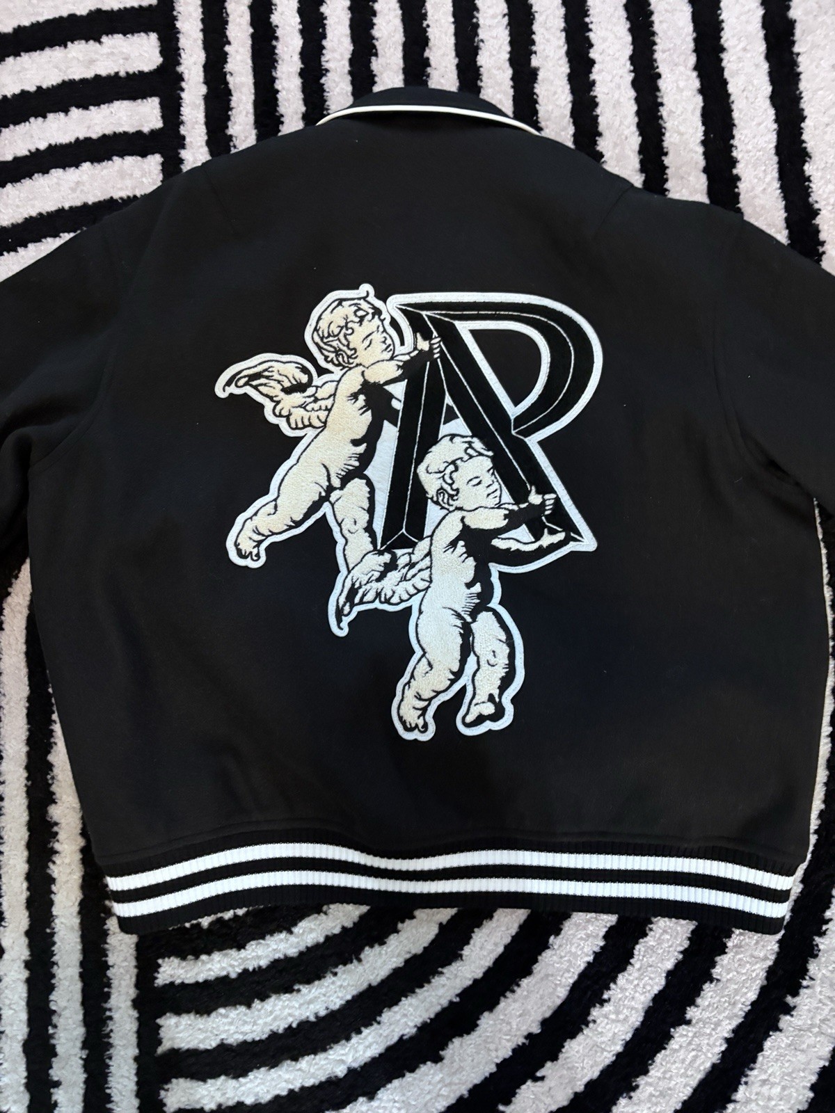Authentic Represent Varsity Jacket Size Medium - image 4