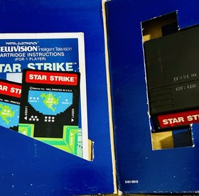 INTELLIVISION GAME LOT OF 5 TOTAL GAMES 4 CIB+ 1 CART TRON SOLAR SAILER TESTED