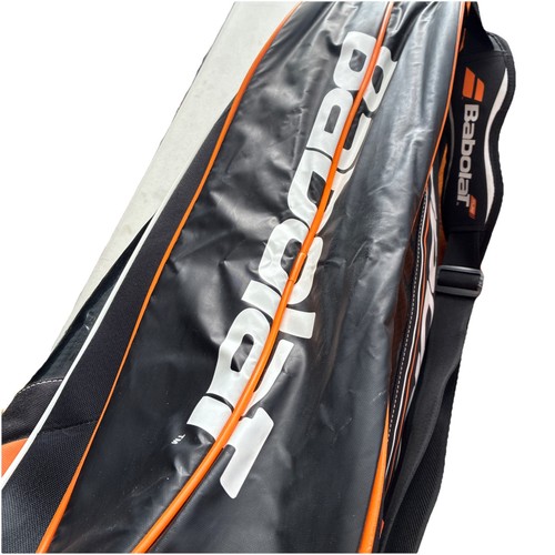 Babolat Play Team 6 Racket Tennis Bag - Black/Orange  - Picture 2 of 10