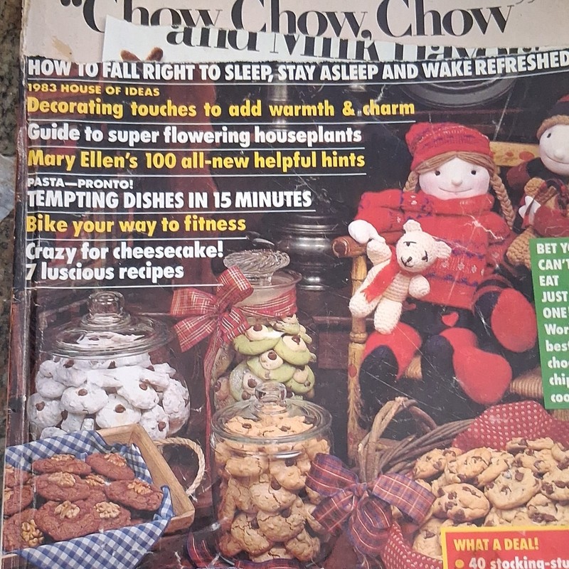 Family Circle October 25 1983 Illustrated Magazine Women Home & Cooking