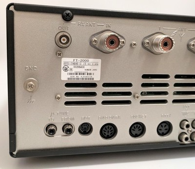 YAESU FT-2000 HF/50MHz Transceiver – Tested, Manual, Amateur Radio