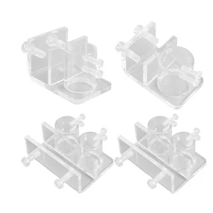 Aquarium Water Pipe Clamp Professional High Transmittance Acrylic Fish Tank