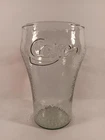Vintage Coca-Cola Green Pebbled Drinking Glass 32 oz-Wide Mouth Opening Coke Cup