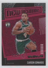 2019-20 Panini Status Tmall New Beginnings Red Carsen Edwards #5 Rookie RC 3z3