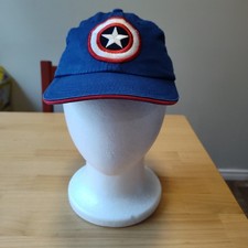 Marvel Captain America Shield Logo OSFM Baseball Cap Hat