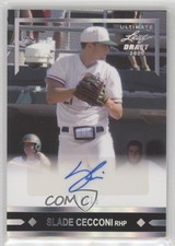 2020 Leaf Ultimate Draft Silver Spectrum 14/15 Slade Cecconi #GLR-SC2 Auto 0x5e