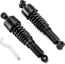 11.75" Rear Lowering Shocks Adjustable Preload for 1980-2025 Harley Touring