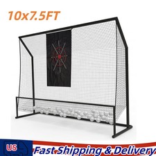 10x7.5FT Golf Hitting Net for Backyard,Heavy ...