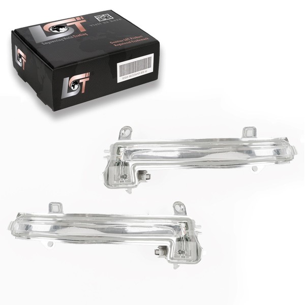 2X AußEnspiegel Spiegelblinker LED Leuchte Links Rechts Glasklar FüR BMW I3 I01-image