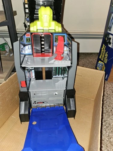 VINTAGE THRUSTER RENEGADE GOBOTS HEADQUARTERS IN BOX TRANSFORMERS tonka works.