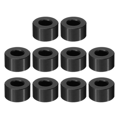 #ad #ad 10 Pcs M6 Aluminum Spacers Metal Spacer Aluminum 1 4quot; ID x 1 2quot; OD x 1 4quot; L $21.64