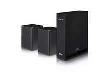 LG SPK8 2.0 Kanäle 140W Rücklautsprecher - Schwarz (SPK8.DEUSLLK)