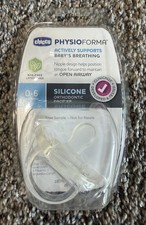 Chicco PhysioForma Silicone Orthodontic Pacifier 0-6 Months NEW