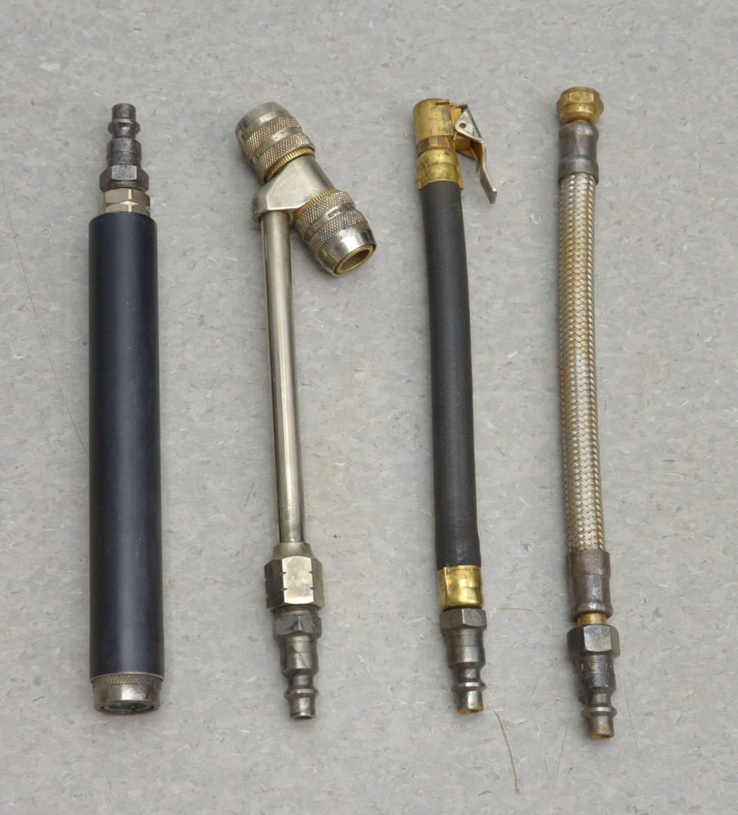 Milton Industrie 17-6F-506 Universal High Flow Safety Tire Inflator Kit Military