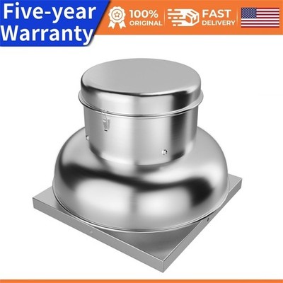 2400 CFM Roof Fan Up-blast Roof Exhaust Fan 25' Fan Base Ideal for Factory