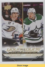 2024-25 Series 1 Speckled Rainbow Foil Cutter Gauthier Logan Stankoven READ 1ic