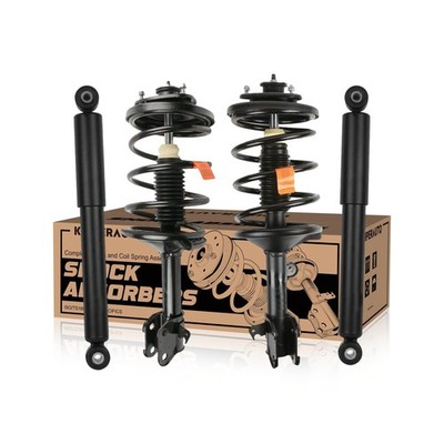 4PCS Rear and Front Struts Shocks Absorbers Compatible for 1999-2004 Honda Od...