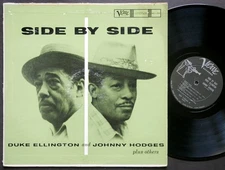 DUKE ELLINGTON JOHNNY HODGES Side By Side LP VERVE MG V-8345 US 1960 DG MONO