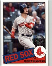 2020 Topps Andrew Benintendi 1985 35th Anniversary #85TB-6 Red Sox