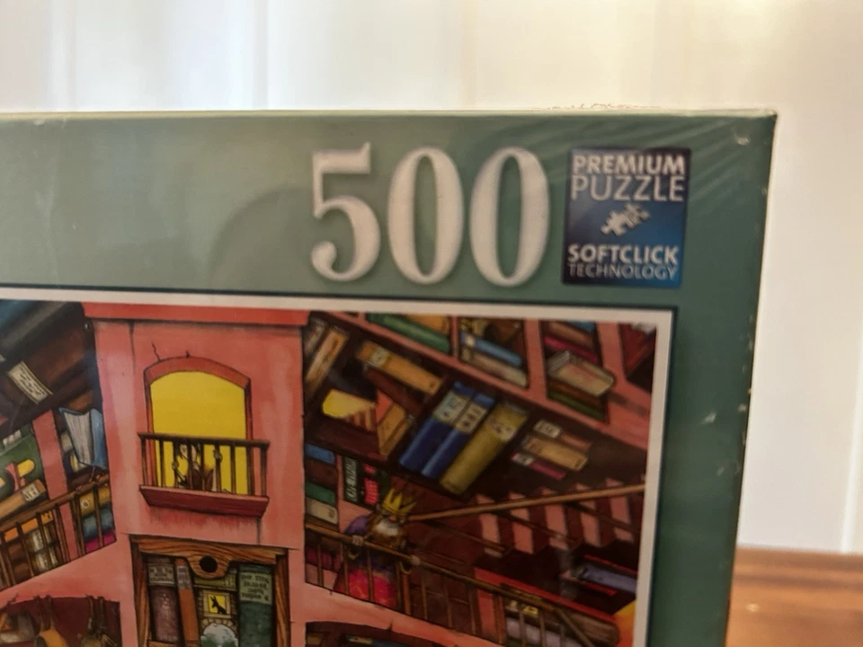 Ravensburger Puzzle Ludicrous Library 500 Pc Jigsaw Colin Thompson INV. Complete - Image 4 of 4