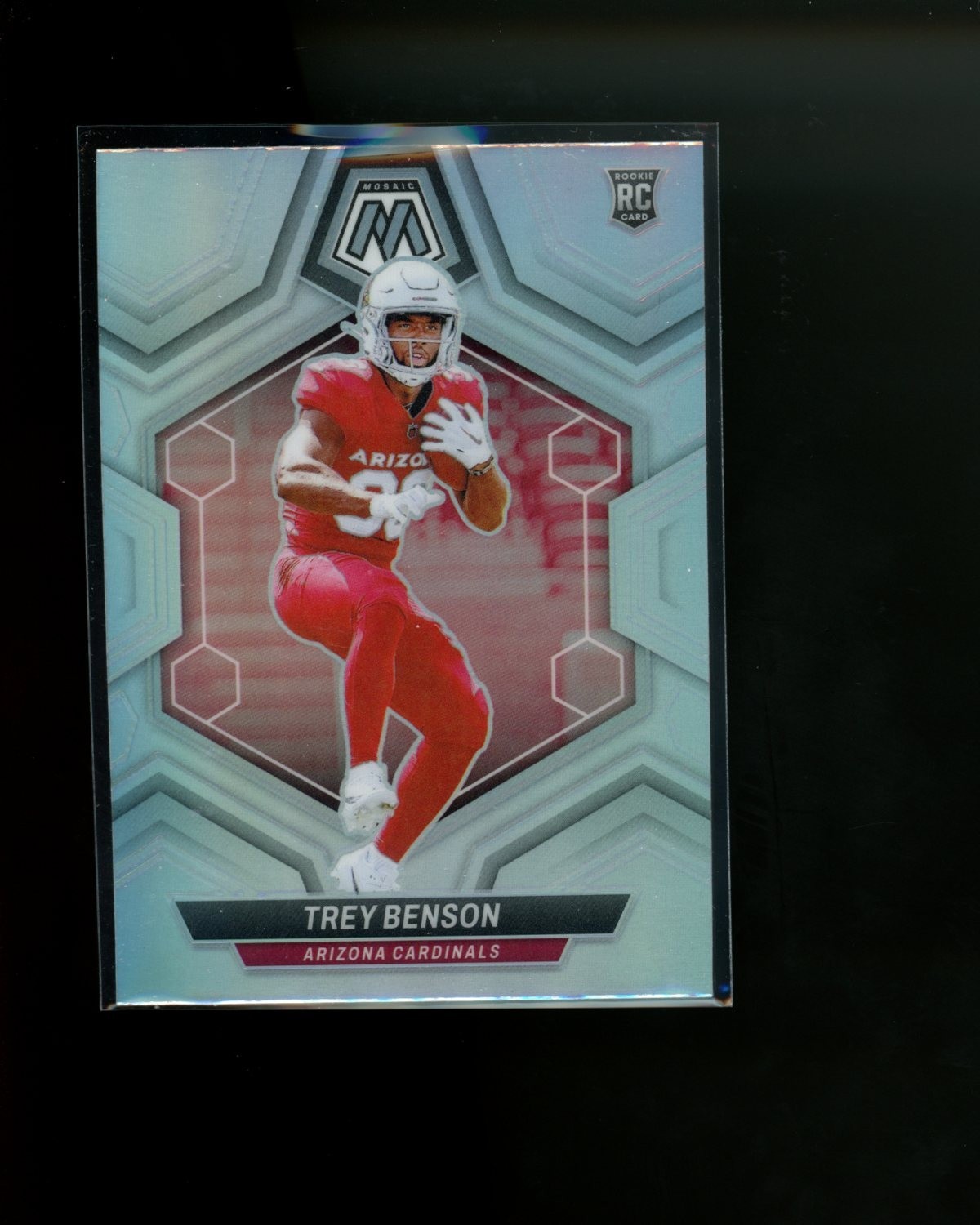 2024 Panini Mosaic Silver Prizm #360 Trey Benson Rookie RC
