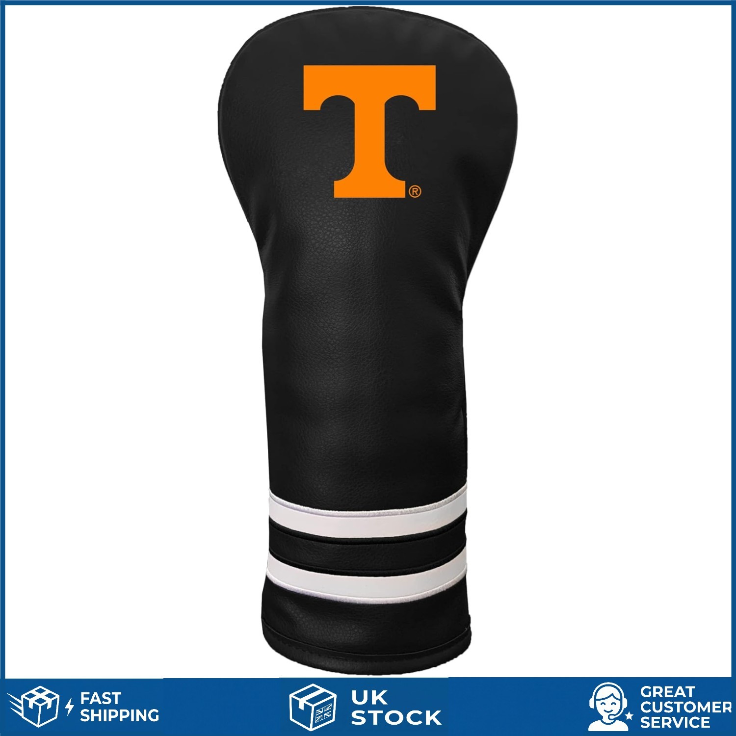 NCAA Tennessee Volunteers Vintage Fairway Headcover - Fits All Clubs with Style