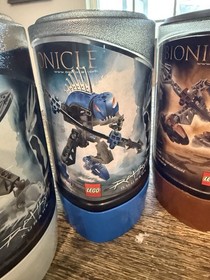 Lego BIONICLE RAHKSHI 8587 8588 8589 8590 8591 8592 W/Canisters & Instructions