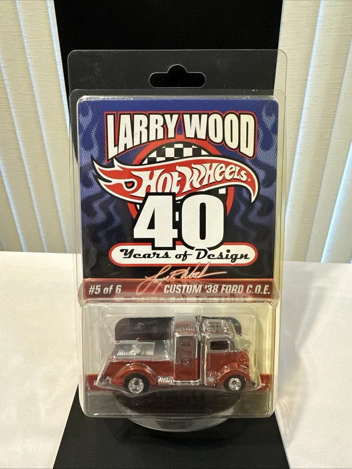 Hot Wheels - 2009 RLC Series 8 - Larry Wood 40 Years Custom 38 Ford C.O.E.  - Image 3 of 3