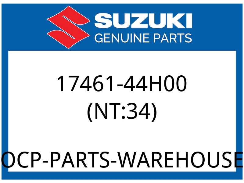 Suzuki OEM Part 17461-44H00 GEAR, WATER PUMP DRIVEN (NT:34)