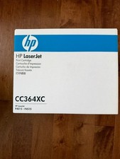 NEW Genuine HP CC364XC Black Toner Print Cartridge