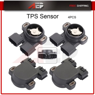 Set of 4 Fits Nissan Sentra Limited Edition Sedan Throttle Position Sensor TPS