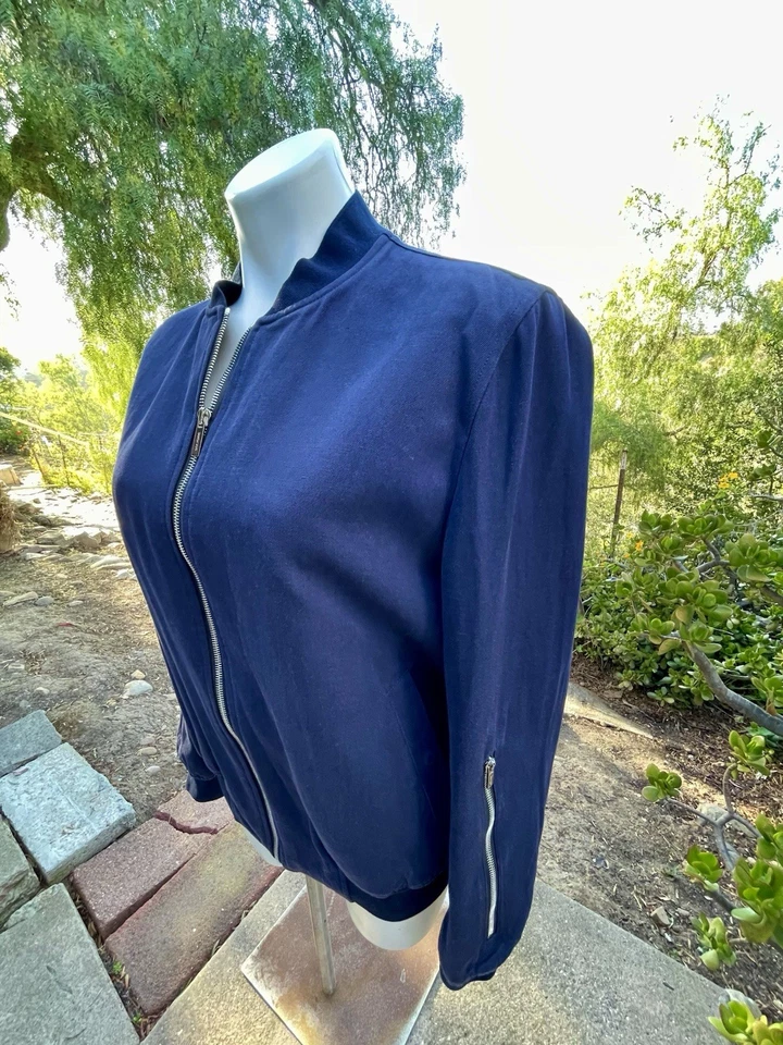 Chaqueta bomber Dior Homme azul marino Foto 4 de 4