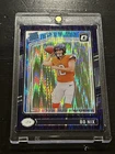 2024 Panini Donruss Optic - Rated Rookie Bo Nix #209 Purple Shock Prizm (RC)