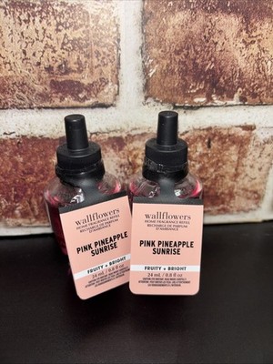 Bath & Body Works Wallflowers Refill  Bulb Pink, Pineapple Sunrise
