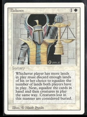 Balance Revised Edition LP MTG