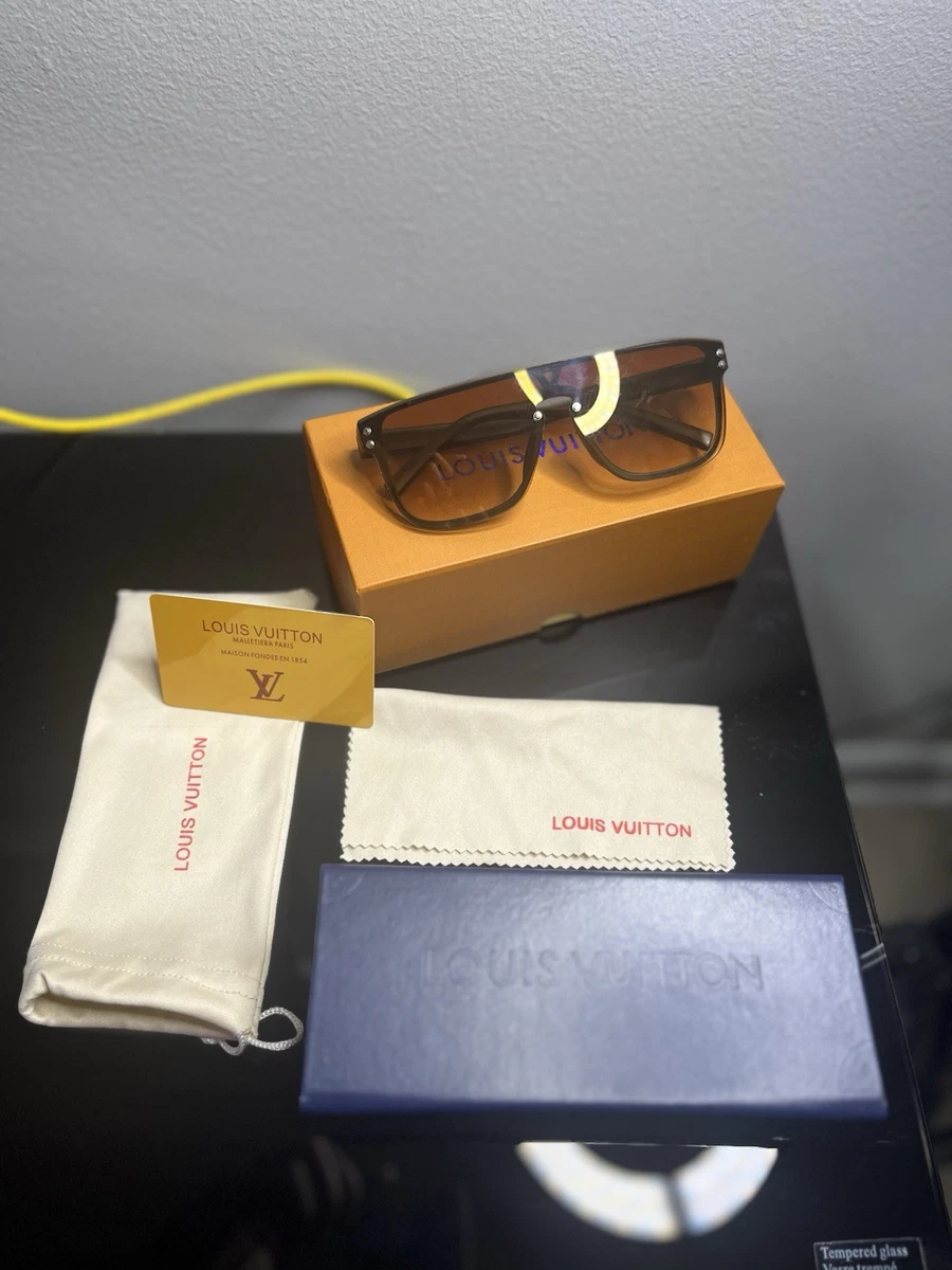 Louis Vuitton Brown Brown Sunglasses for Men for sale | eBay
