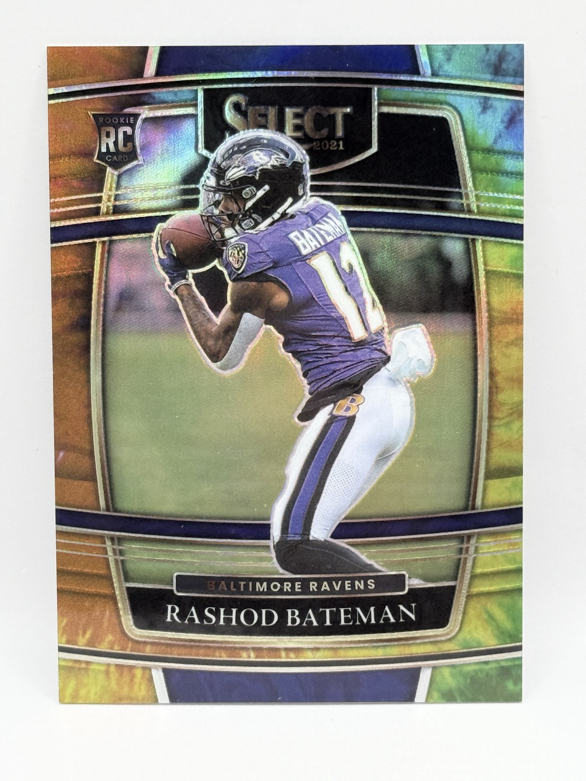 2021 Panini Select #55 Rashod Bateman Rookie