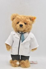 Steiff The Good Doctor Teddy Bear 690723 Mohair Tagged