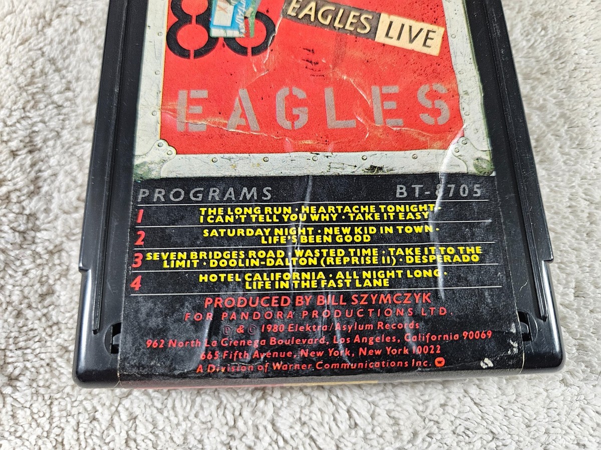 The Eagles- Eagles Live 8-Track Tape. Tested—but READ! | eBay