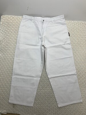 Vtg Interstate Jeans Baggy Wide Leg Loose Mens 44 Aprx 42x32